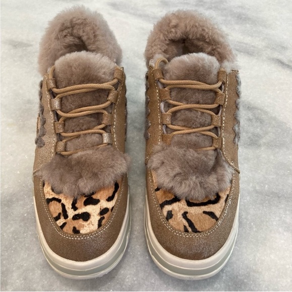 MOU Eskimo sneakers - calf and sheepskin - super warm and comfy - NWOT - Picture 6 of 14